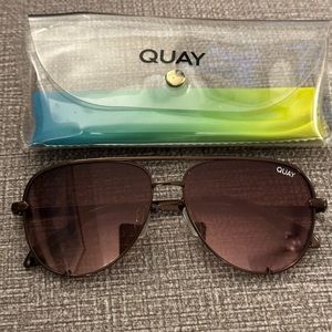 Quay High Key Mini Sunglasses (Large)